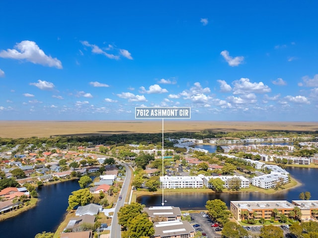 7612 Ashmont Cir Unit 203, Tamarac, FL 33321 - aerial view of a large body of water