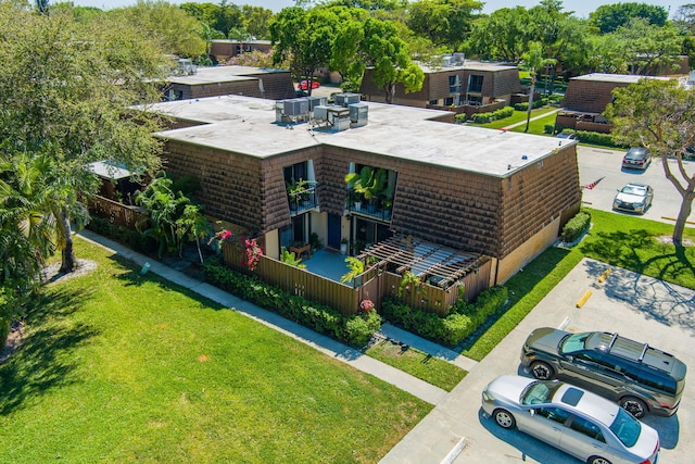 drone / aerial view