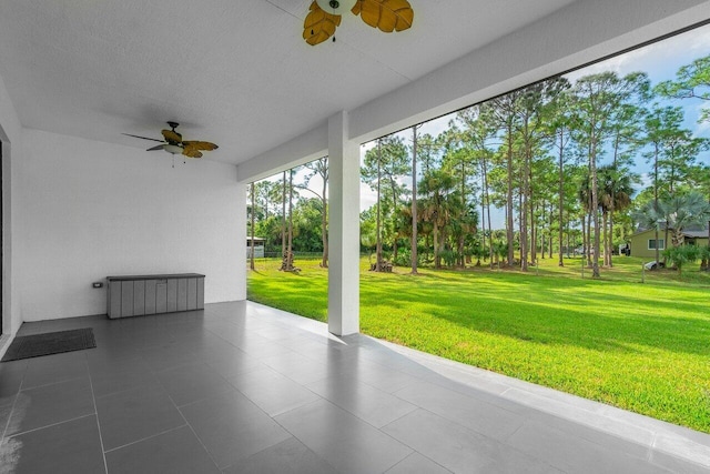 15744 68th Ct N, The Acreage, FL 33470 - view of patio / terrace with ceiling fan