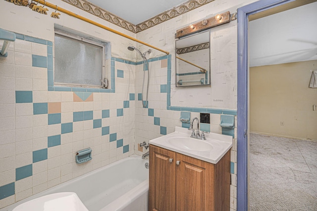 2008 Avenue Ave N, Fort Pierce, FL 34950 - full bath with vanity,  shower combination, and toilet