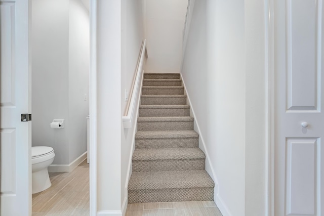 9339 World Cup Way, Port Saint Lucie, FL 34986 - stairway featuring baseboards