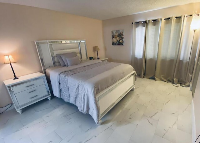 334 Pine Ridge Cir Unit D-2, Greenacres, FL 33463 - bathroom featuring vanity, marble finish floor, baseboards, and toilet