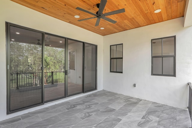 9387 Satinleaf Pl, Parkland, FL 33076 - view of patio / terrace featuring a ceiling fan