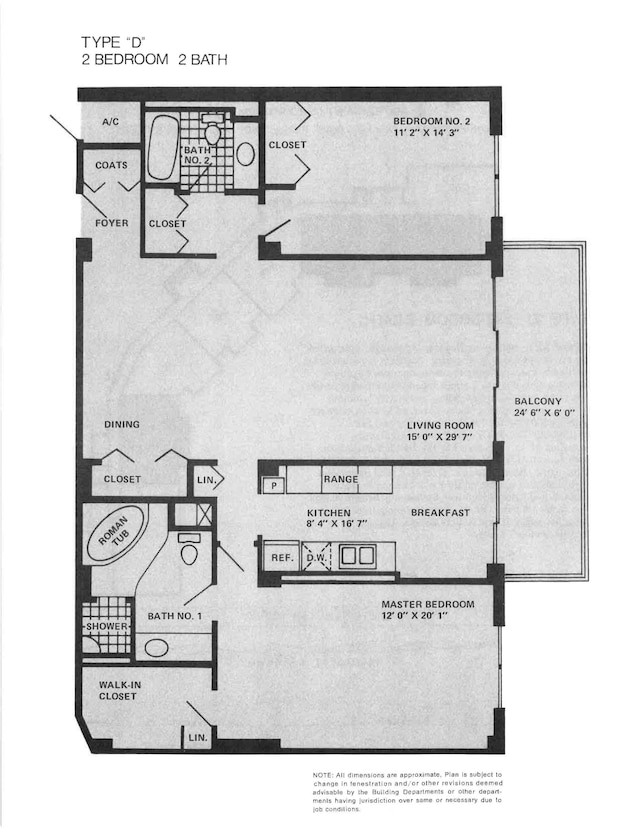 1701 S Flagler Dr Unit 1207, West Palm Beach, FL 33401 - room layout