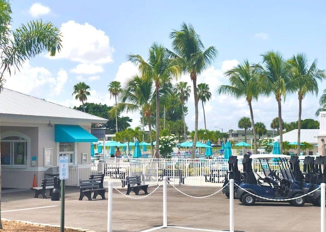 view of pool