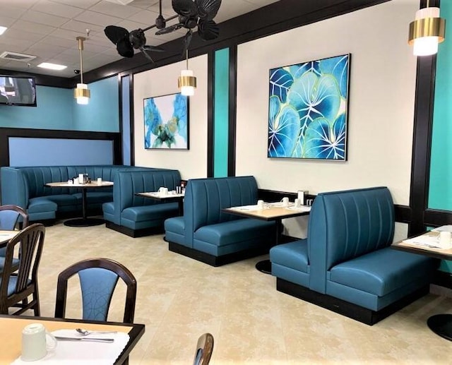 common area featuring visible vents
