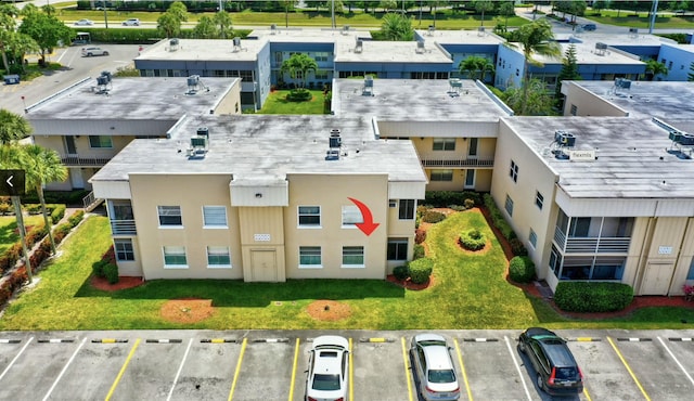 drone / aerial view