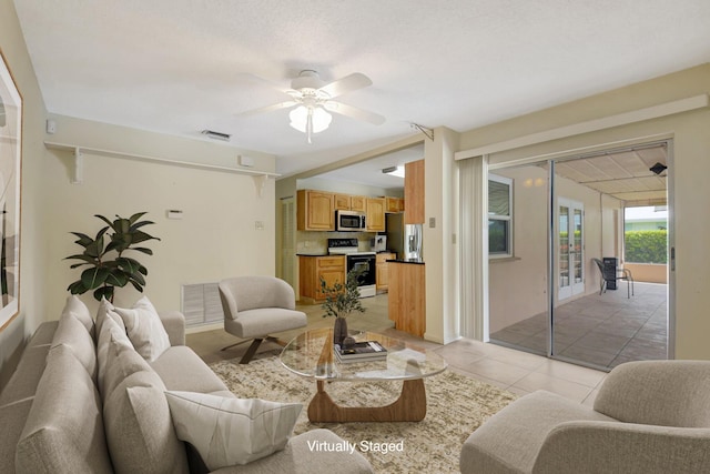 7140 Bobalink Ct, Lake Worth, FL 33467 - unfurnished room featuring carpet flooring, baseboards, and a ceiling fan