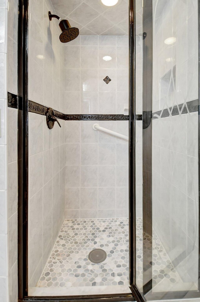 373 Piedmont H, Delray Beach, FL 33484 - full bathroom with a stall shower