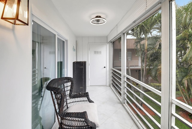 373 Piedmont H, Delray Beach, FL 33484 - sunroom with visible vents
