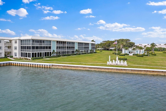 property view of water