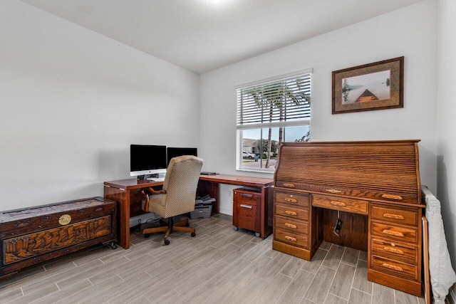 7113 Peters Ln, Delray Beach, FL 33446 - office with wood finish floors
