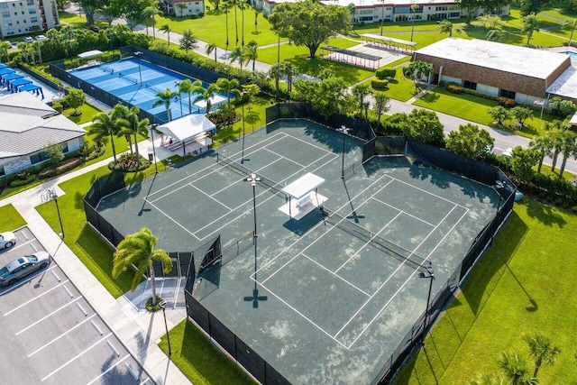 7113 Peters Ln, Delray Beach, FL 33446 - bird's eye view featuring a residential view
