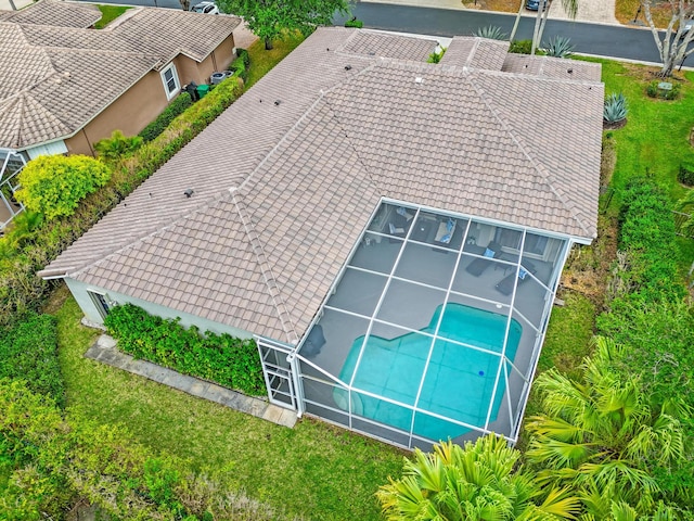 drone / aerial view