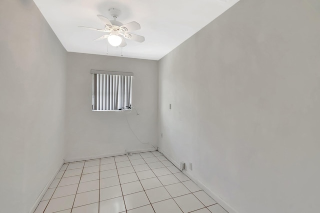 1746 W Terrace Dr, Lake Worth, FL 33460 - empty room featuring a ceiling fan and baseboards