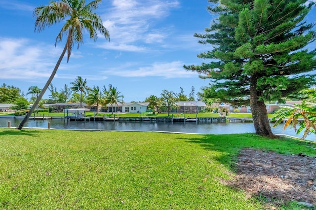 1746 W Terrace Dr, Lake Worth, FL 33460 - water view with nearby suburban area