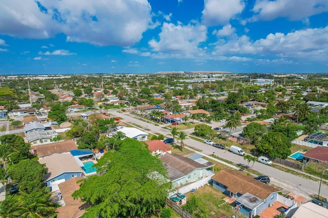180 NW 18th St, Pompano Beach, FL 33060 - drone / aerial view with a residential view