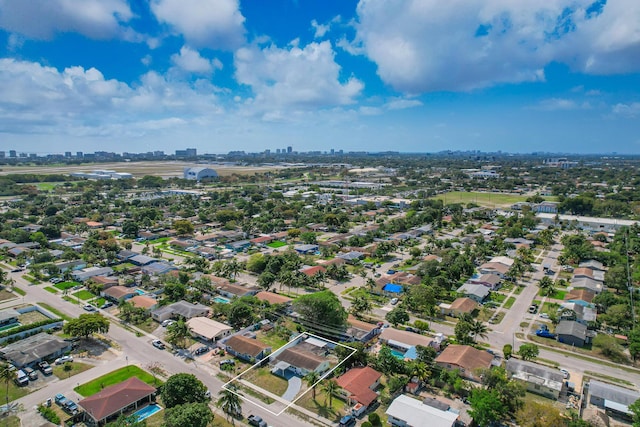 180 NW 18th St, Pompano Beach, FL 33060 - aerial view featuring a city view