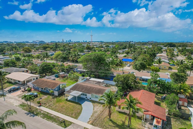 180 NW 18th St, Pompano Beach, FL 33060 - drone / aerial view with a residential view