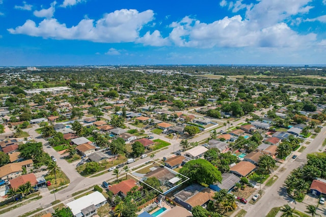 180 NW 18th St, Pompano Beach, FL 33060 - bird's eye view featuring a residential view