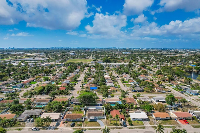 180 NW 18th St, Pompano Beach, FL 33060 - drone / aerial view