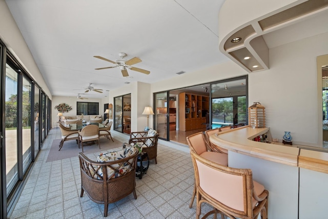 7 Inlet Cay Dr, Ocean Ridge, FL 33435 - interior space with plenty of natural light and visible vents
