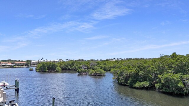 7 Inlet Cay Dr, Ocean Ridge, FL 33435 - property view of water with a boat dock