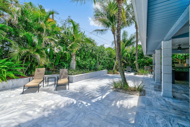 view of patio