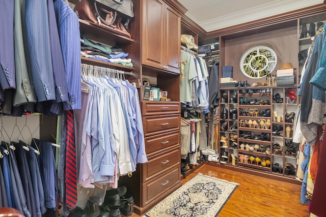 702 SE 7th St, Delray Beach, FL 33483 - walk in closet with wood finished floors