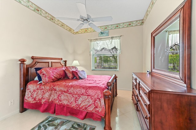 4346 Danielson Dr, Lake Worth, FL 33467 - bedroom with multiple windows, baseboards, and a ceiling fan