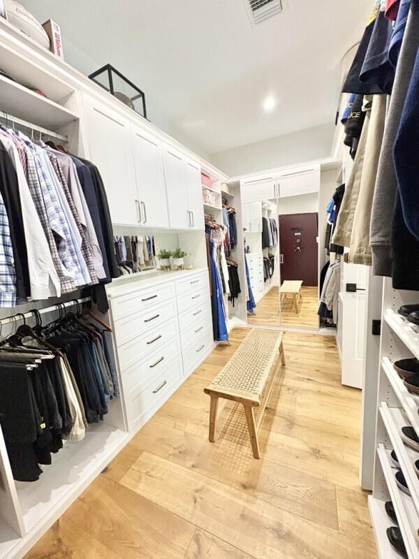 9600 Payton Ct, Boynton Beach, FL 33472 - walk in closet with light wood-style flooring