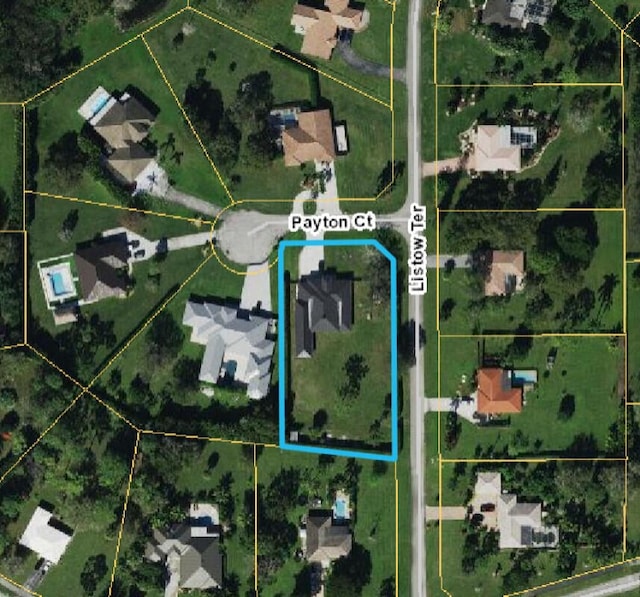 9600 Payton Ct, Boynton Beach, FL 33472 - aerial map of property and surrounding area
