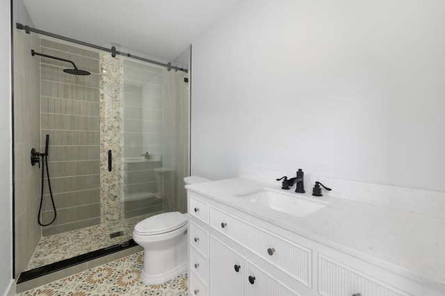 6008 S Citrus Ave, Fort Pierce, FL 34982 - full bathroom with a stall shower and vanity