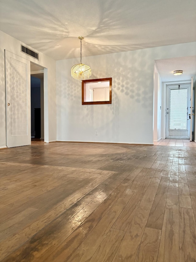2540 Boundbrook Blvd Unit 110, Palm Springs, FL 33406 - spare room with hardwood / wood-style floors