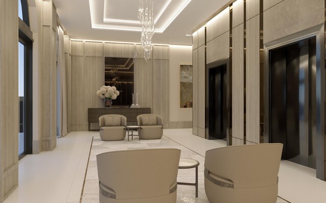 view of community lobby