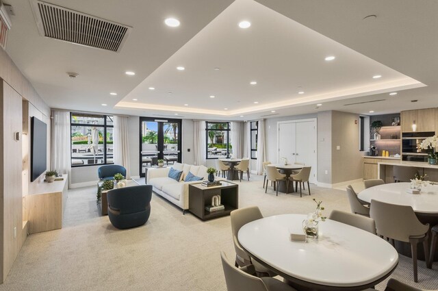 common area featuring visible vents