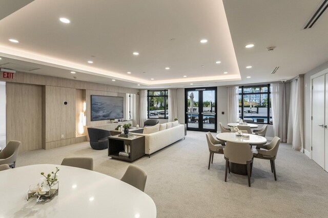 lobby featuring visible vents