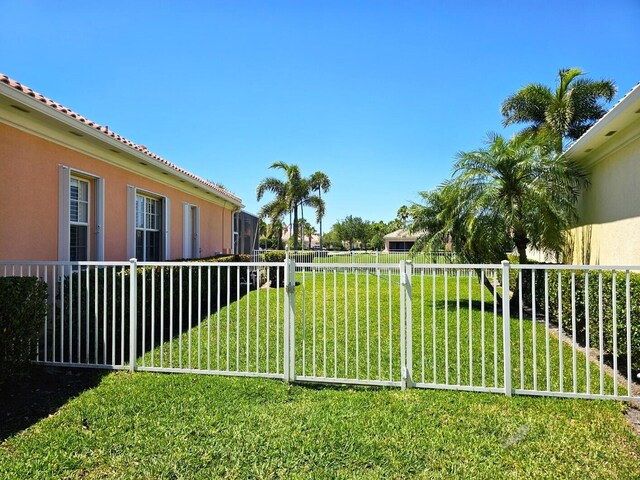 10902 SW Blue Mesa Way, Port Saint Lucie, FL 34987 - view of yard