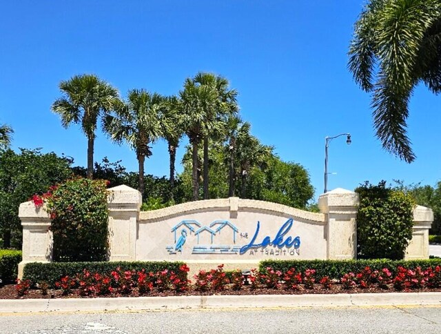 10902 SW Blue Mesa Way, Port Saint Lucie, FL 34987 - view of community / neighborhood sign