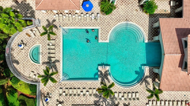 aerial view