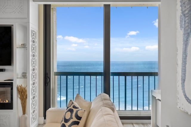 9900 S Ocean Dr Unit 1601, Jensen Beach, FL 34957 - balcony featuring a water view