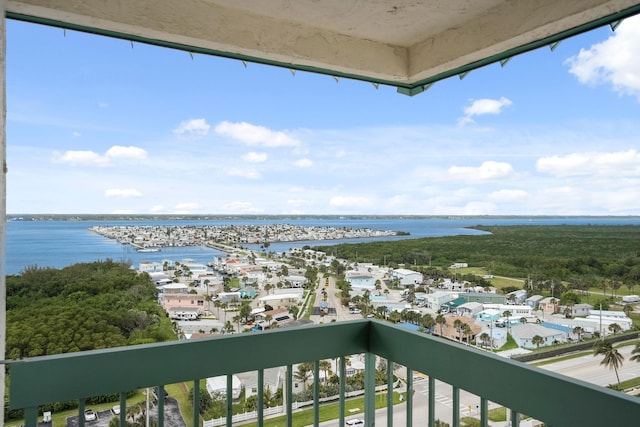 9900 S Ocean Dr Unit 1601, Jensen Beach, FL 34957 - balcony with a water view