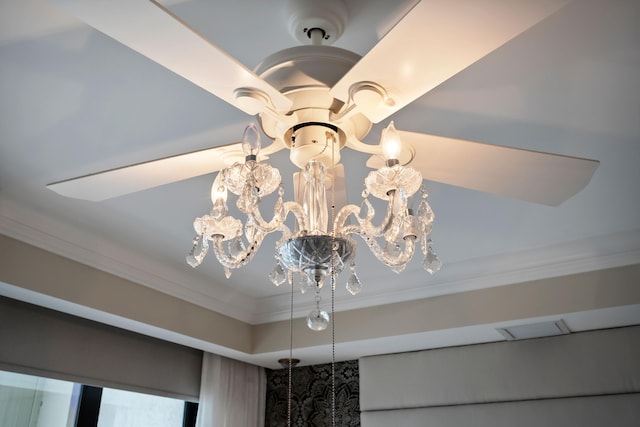 9900 S Ocean Dr Unit 1601, Jensen Beach, FL 34957 - interior details featuring an inviting chandelier and crown molding