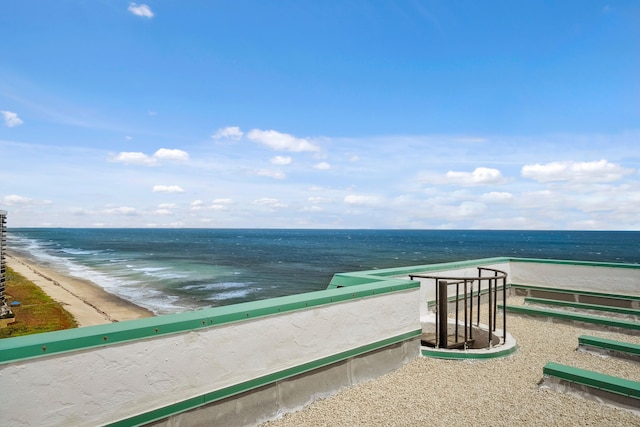9900 S Ocean Dr Unit 1601, Jensen Beach, FL 34957 - water view with a beach view