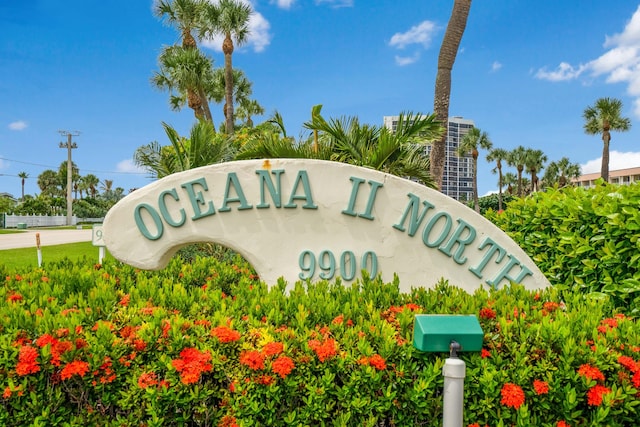 9900 S Ocean Dr Unit 1601, Jensen Beach, FL 34957 - view of community / neighborhood sign