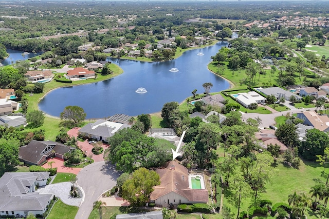 13179 Camero Way, Palm Beach Gardens, FL 33418 - aerial view of residential area with a large body of water