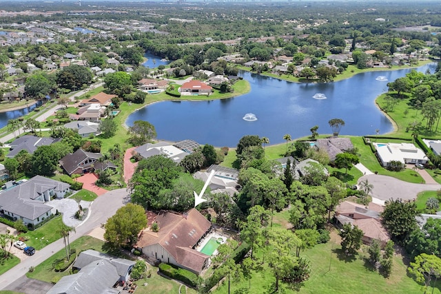 13179 Camero Way, Palm Beach Gardens, FL 33418 - aerial view of residential area featuring a large body of water