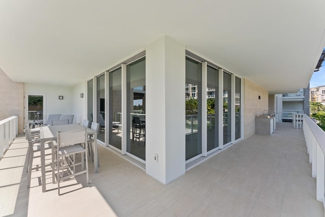 210 SE Mizner Blvd Unit 301, Boca Raton, FL 33432 - view of patio featuring a balcony