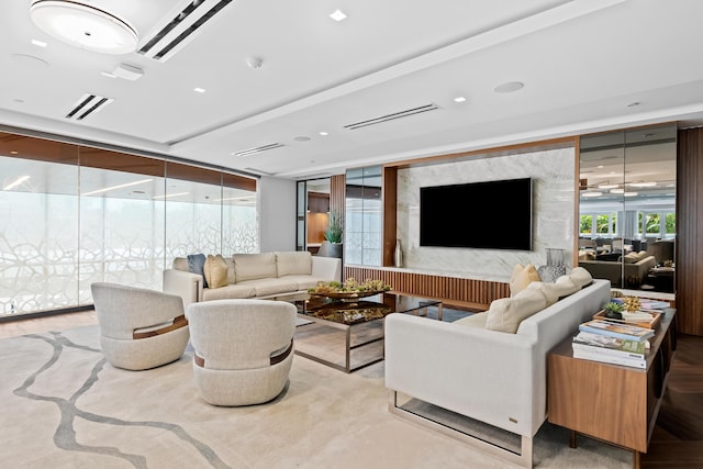 210 SE Mizner Blvd Unit 301, Boca Raton, FL 33432 - living area with plenty of natural light