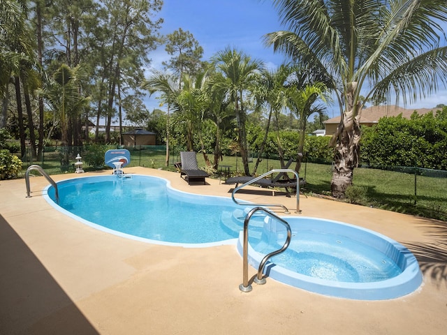17411 N 40th Run, Loxahatchee, FL 33470 - view of pool featuring a patio
